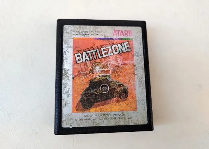 Battlezone - Cartucho Original Com Desgastes Atari