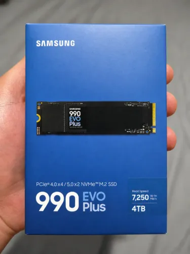 SSD Samsung 990 EVO Plus 4TB NVMe M.2 (7250MB/s) - Lacrado