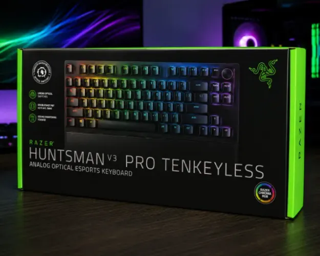 Teclado Razer Huntsman V3 Pro Mini RZ03-04990200-R3U1 RGB 