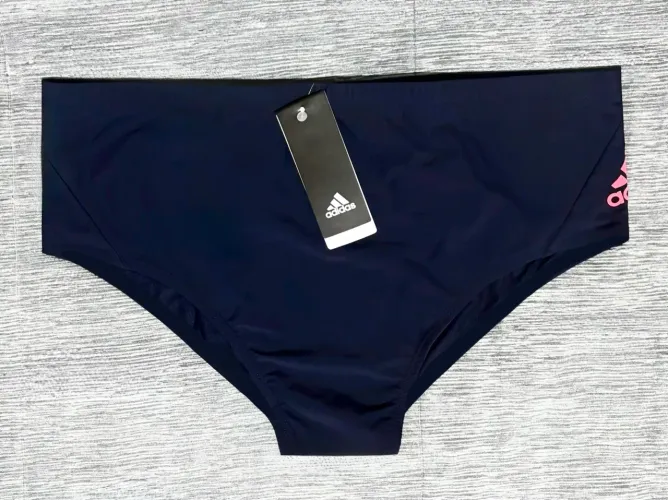 Sunga ADIDAS, NOVA. Cor Azul Marinho.