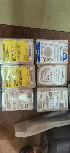 Lote 10 HDs 500GB 2.5" Western Digital (Notebook)