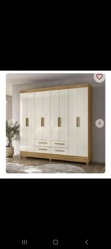 Guarda Roupas 8 portas e 4 gavetas