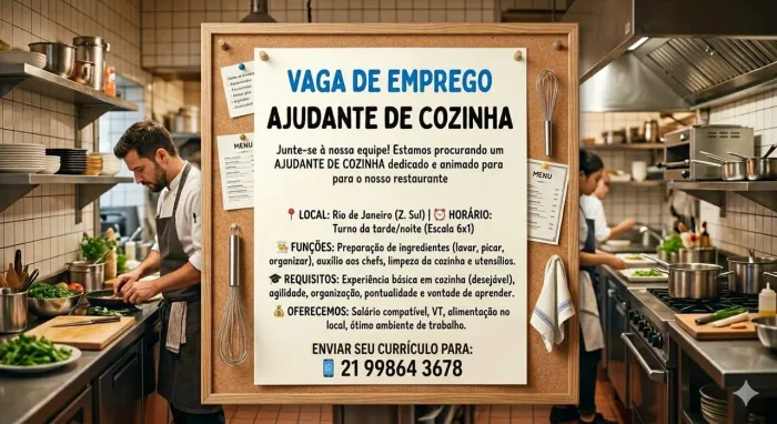 Ajudante de cozinha