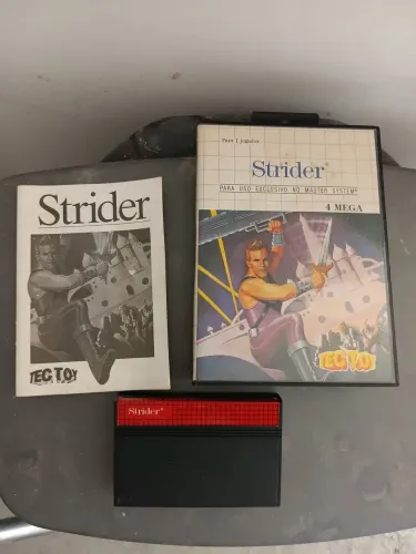 Jogo Master System Strider 