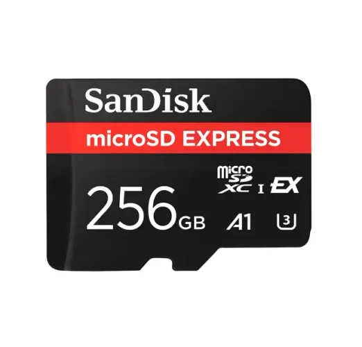 Cartão Micro SD Express A1 U3 Sandisk 256GB (lacrado)