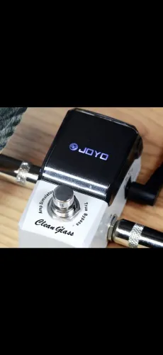 Pedal JOYO IRONMAN SERIES CLEAN GLASS. simul Amp Fender Valv novo na caixa oportunidade
