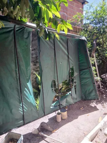Toldo estrutura
