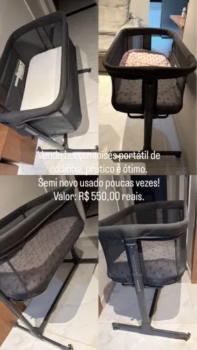 Berço moisés impecável
