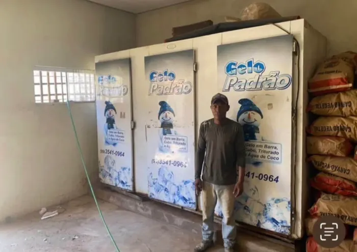 Máquina de Gelo 35 Barras + 02 Câmaras Fria 