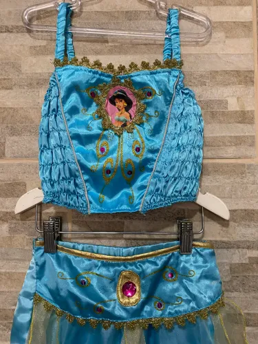Fantasia da Jasmine Disney tamanho 5/6