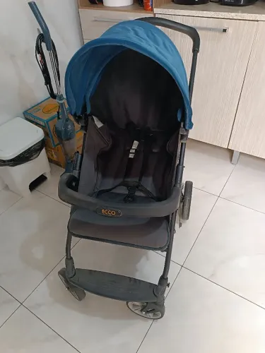 Carrinho de bebê Burigotto Azul
