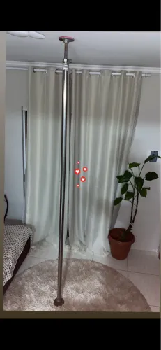 Barra de Pole Dance Removível da marca brasileira Power Pole estático