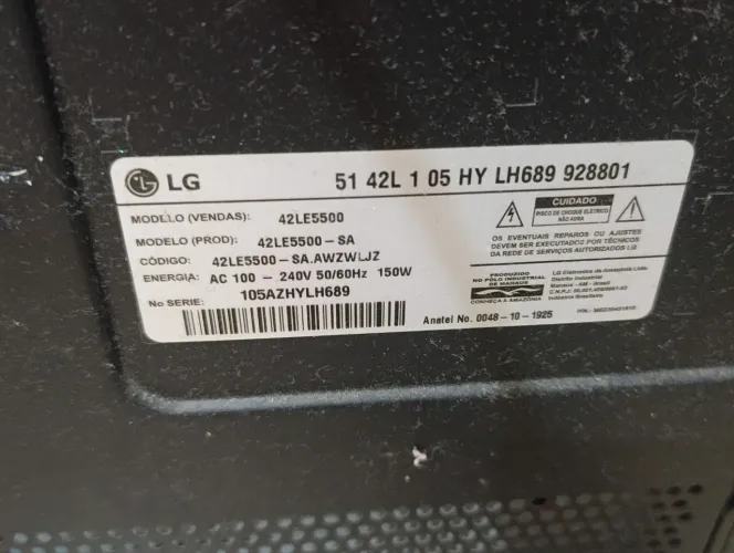 Vendo tv com problema na tela