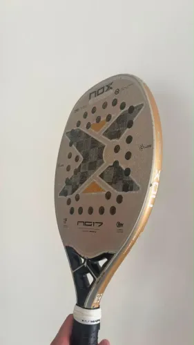 Raquete beach tennis nox nico gianotti 18k