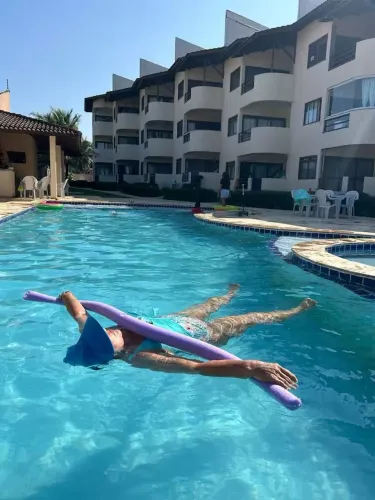 Apartamento pé na areia na Taíba