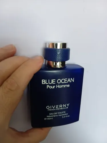 Perfume Blue Ocean, Giverny, raro, descontinuado, 95ml de 100ml, sem caixa