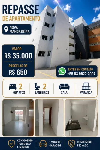 APARTAMENTO EM NOVA MANGABEIRA