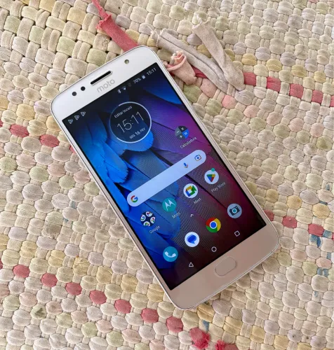 Motorola Moto G5s 32gb Prata - Excelente