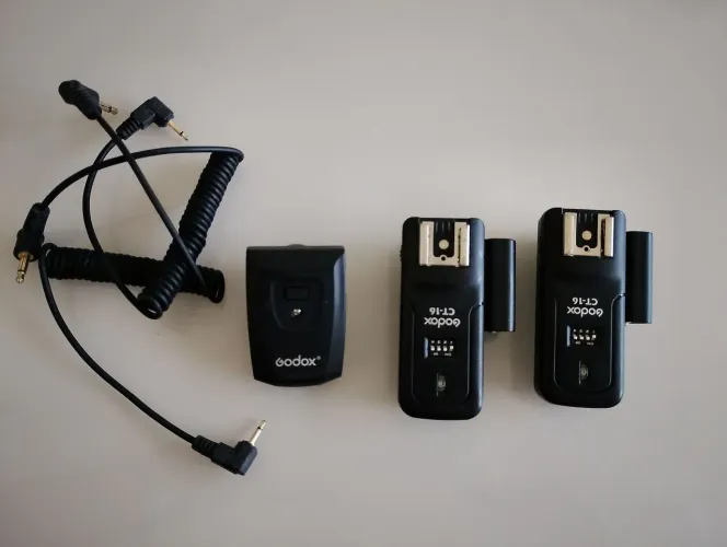 Rádio flash godox semi-novo
