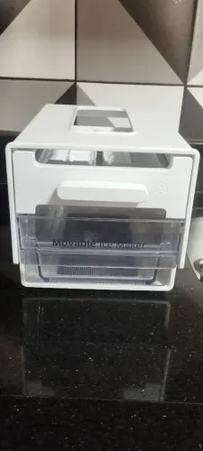 Gaveta inteira triplo de gelo Movable Ice Maker Geladeira