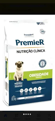 Ração Premier Nutrição Clínica Obesidade 10,1kg