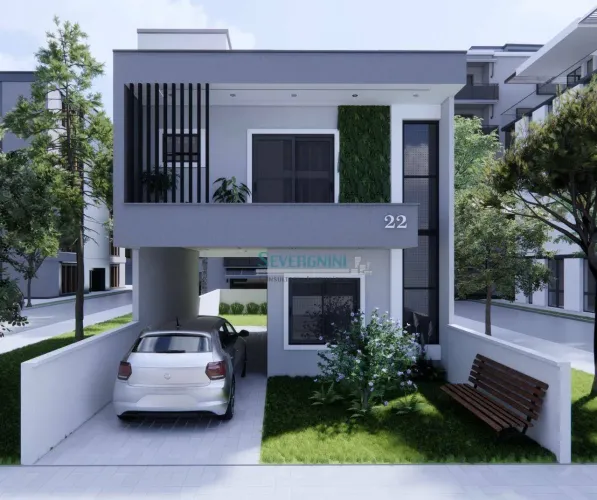Sobrado com 3 dormitórios à venda, 72 m² por R$ 450.000,00 - Terranova - Gravataí/RS