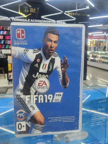 Jogo para Nintendo Switch usado mídia física Fifa 19 Encarte Impresso