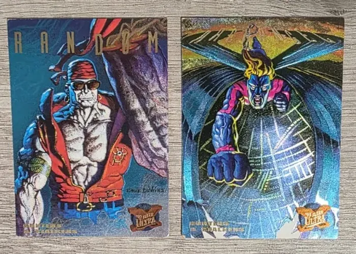 CARDS HUNTERS STALKERS - COLEÇÃO FLEER ULTRA X-MEN 1994