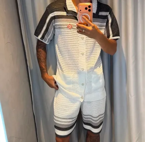 Conjunto Casa Blanca M - Usado 1 vez