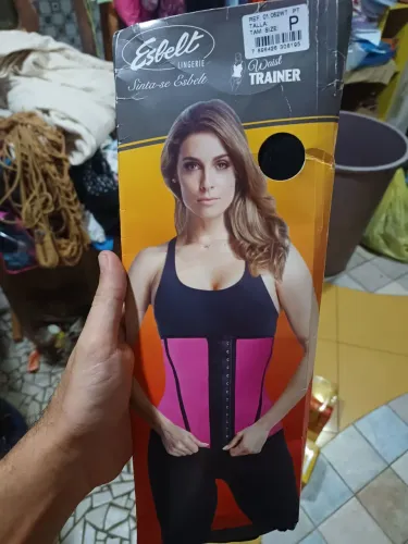 Cinta de compressão esbelt preta P