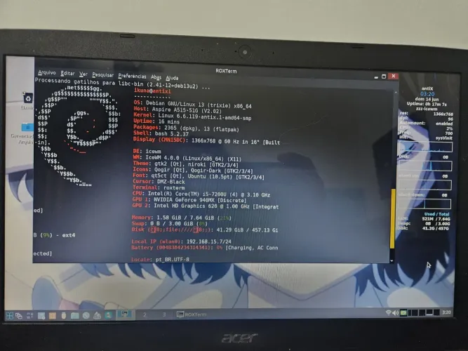 Notebook Acer Aspire 5