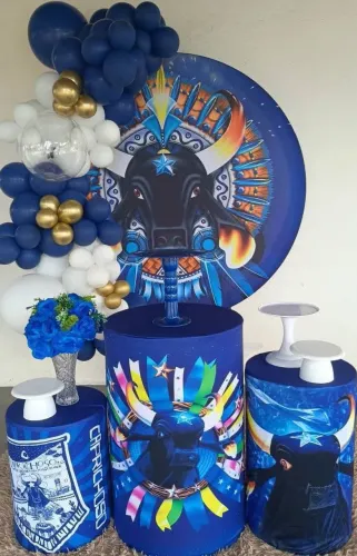 Decoração de festa caprichoso
