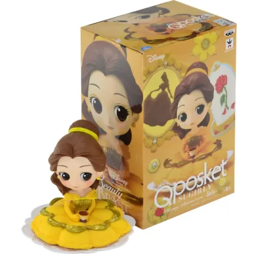 Q Posket Bela Disney A Bela e a Fera Importada na Caixa Nova Pronta Entrega Q-Posket