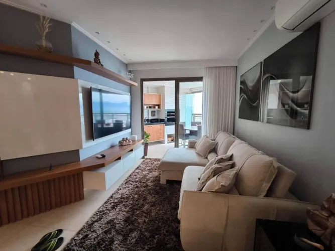 APARTAMENTO EM PRAIA GRANDE, 2 DORMITÓRIOS ,CANTO DO FORTE
