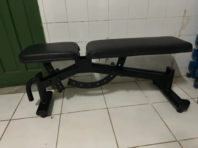 Banco regulável profissional de academia