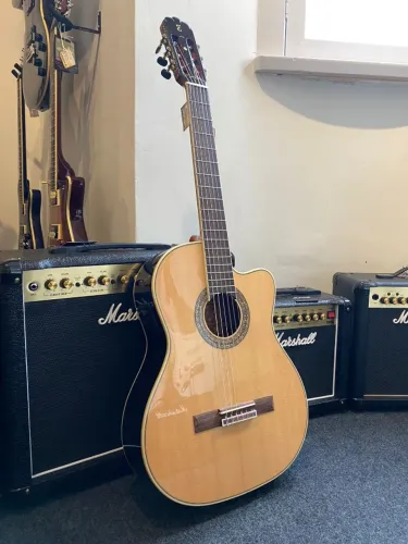 Violão Profissional Nylon Elétrico - Tagima Otawa - Cedro Sólido