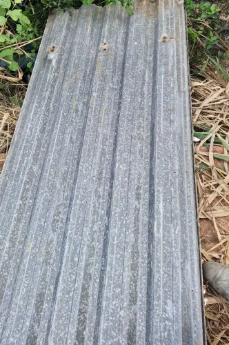 Telhas de zinco
