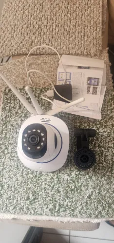 Camera de segurança sem fio nao ta ligando