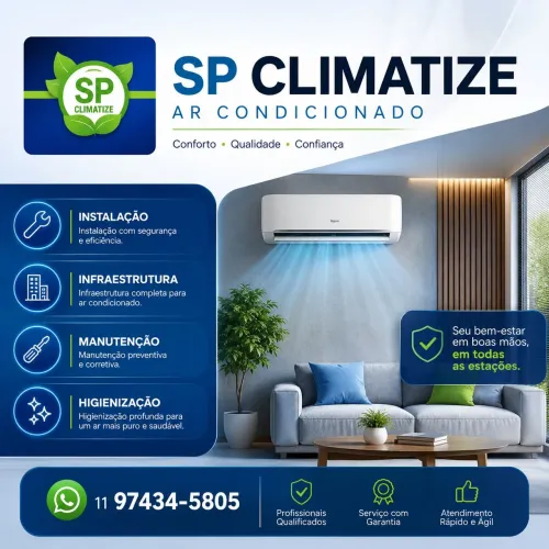 "Ar-Condicionado Premium: Instalação, Higienização e Infraestrutura sob Medida"