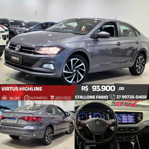 Volkswagen Virtus Highline 200 TSI 1.0 Flex 12V AUT 2022