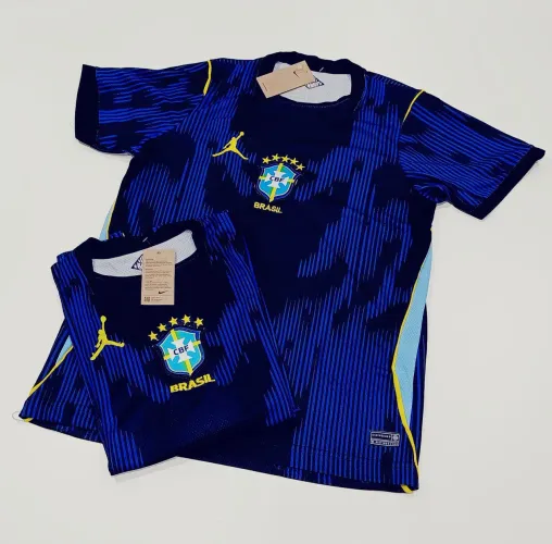 Camisa Jordan x Brasil azul 2026
