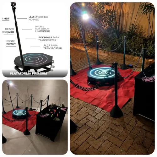 Plataforma 360 giratoria