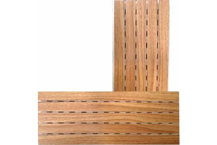Painel Acustico de MDF Classe B - 15 Réguas de 2,75 m x 16cm