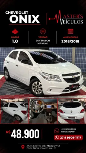 Chevrolet Onix JOY Hatch 1.0 8V Flex Mec. 4P 2018