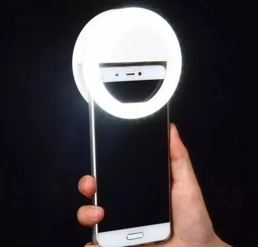 Luz Selfie Ring Light Clipe Anel Led Flash Celular Universal