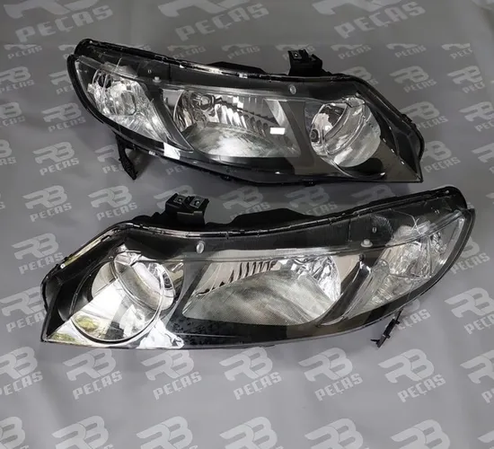 Par de farol Honda new civic 2007/2011 novos