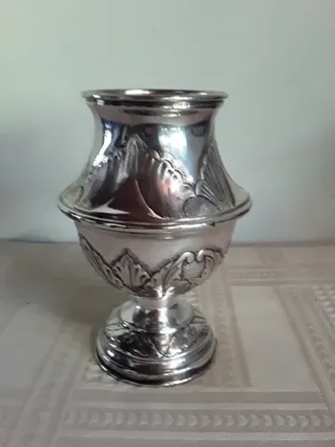 Vaso Banhado à Prata