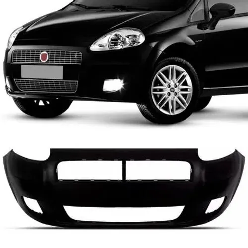 Parachoque Dianteiro Fiat Punto 2008 à 2012  - Preto Liso - R2A