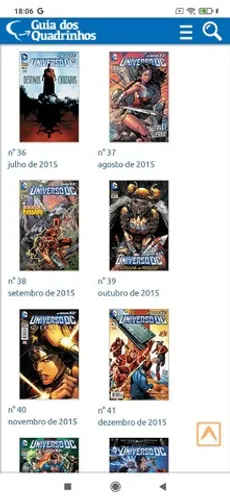 HQs Universo DC Novos 52