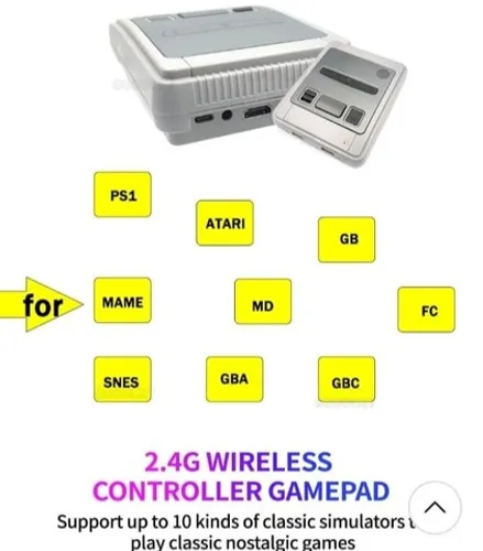 GAME RETRO NOVO VARIAS OLATAFORMAS  C9NTROLE SEM FIO 